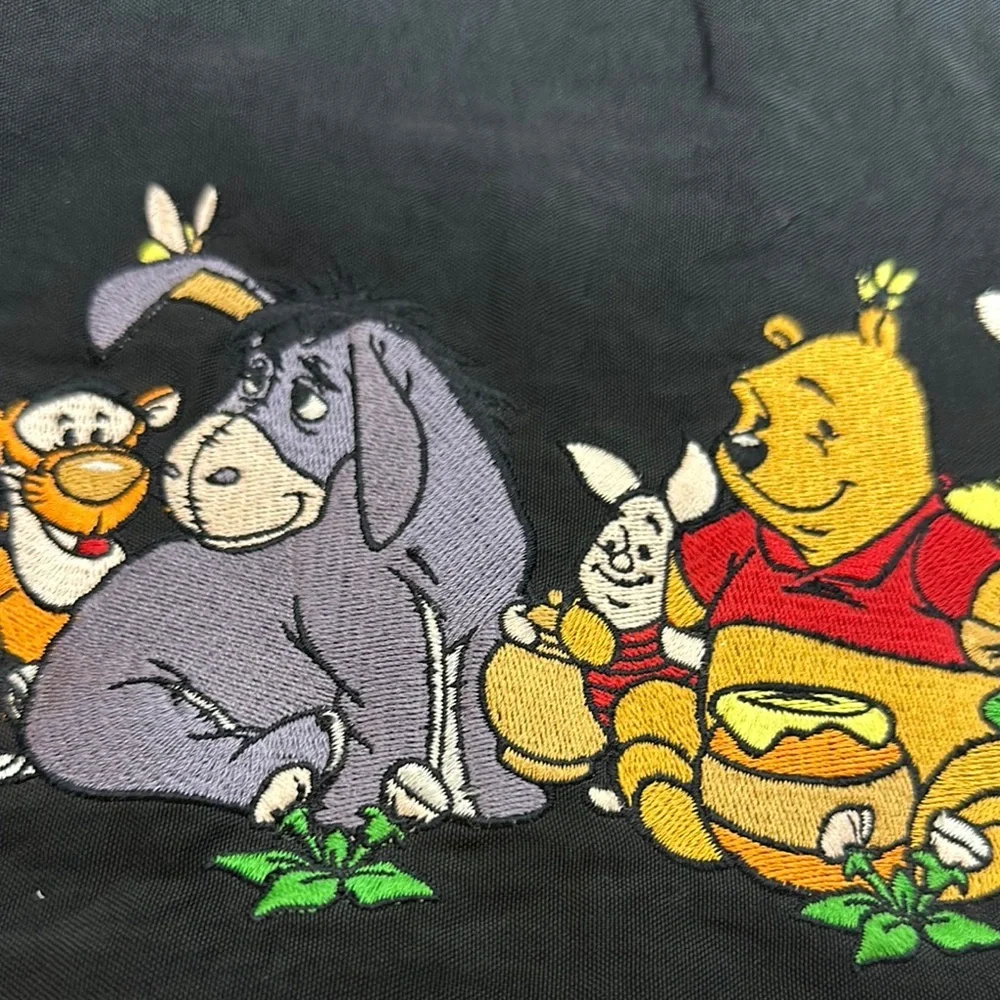 Disney Black Small Carrier with Embroidered Design